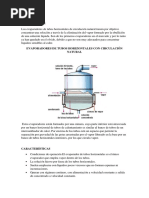 Evaporador Horizontal