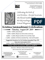 Krishna Janmashtami Celebration