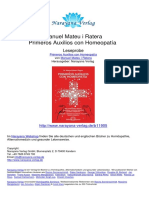 Primeros Auxilios Con Homeopatia Manuel Mateu I Ratera.11905 5traumatismo Craneal