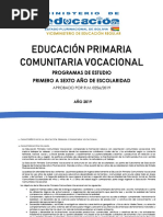 Programa de Estudios Nivel Primario 2019 R.M.00256-19 PDF