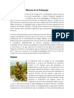 Historia de La Pedagogía PDF