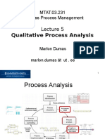 Qualitative Process Analysis: MTAT.03.231 Business Process Management