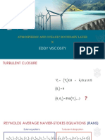 Eddy Viscosity: Atmospheric and Oceanic Boundary Layer