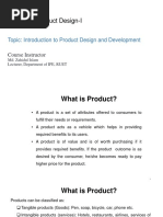 IPE 3109: Product Design-I