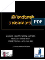 IRM Et Plasticite Cerebrale PDF