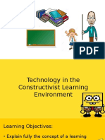 Technology in Constructivist Learning Environment 