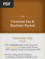 Victorian Era & Realistic Period