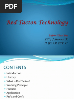 Red Tacton Technology