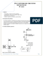 Estudio 10 Casos Simulación de Circuitos Neumáticos