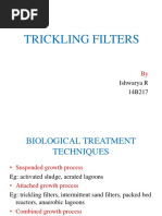 Trickling Filters: Ishwarya R 14B217