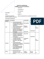 Sesion de Aprendizaje Conociendo Cuadrilateros