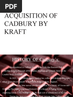 Acquisition of Cadbury by Kraft