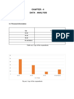 Chapter - 4 Data Analysis: 4.1 Personal Information