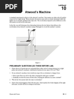 Atwood'S Machine: Labquest