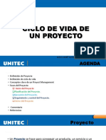 Ciclo de Vida DE UN PROYECTO PDF