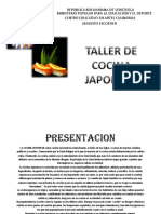 Taller de Cocina Japonesa