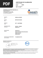 Calibración Báscula C 2014