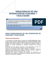 Ideas Fundacionales de Una Interaccion de Coaching PDF