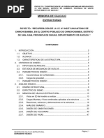 Memoria de Calculo Estructural