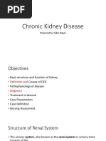 Chronic Kidney Disease: Prepared by Zakia Roger