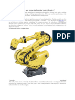 What Are Some Industrial Robot Basics?