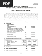 Pickle Manufacturing Scheme PDF