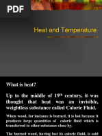 Heat and Temperature