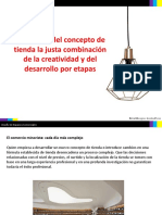 Desarrollo de Concepto de La Tienda PDF