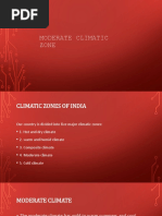 Moderate Climatic Zone