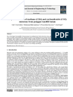 Dispersion Model of Methane (CH4) and Carbondioxide (CO2) Emissions From Punggur Landfill Batam