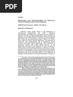 Article Distinction and Proportionality in Cyberwar: Virtual Problems With A Real Solution CDR Peter Pascucci, JAGC, U.S. Navy Executive Summary