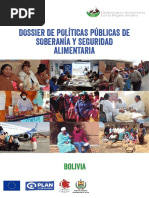 Dossier Politicas SAN Bolivia