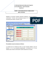 Creación, Diseño y Programación de Formularios