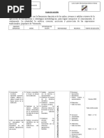 Plan de Acción Teatro