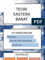 Teori Sastera Barat