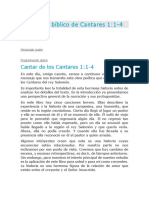 Estudio Bíblico de Cantares 3 PDF