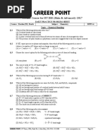 Career Point: Fresher Course For IIT JEE (Main & Advanced) - 2017