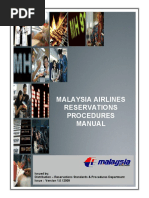 MAS RESERVATIONS PROCEDURE MANUAL Version 1.0 PDF