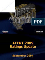 ACERT 2005 Ratings Update 090204 Rev 2