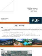 Thesis Hill Resort