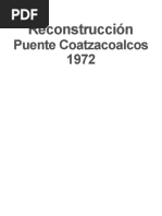 Recosntruccion de Puente Coatzacoalcos 1972