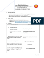 Detailed Lesson Plan - Sample Only