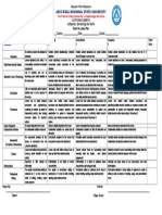 Lesson Plan Rubric