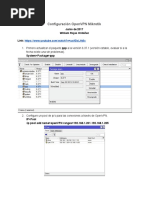 OpenVPN Mikrotik