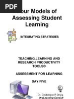 Four Models of Assessing Student Learning: Integrating Strategies