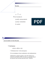 ΙΙ. Irreversible 1st-Order Reaction