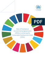 Role of Multilateral Environmental Agreements (Meas) in Achieving The Sustainable Development Goals (SDGS)