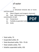 Properties of Water PDF