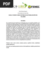 Suelo Cosido Como Sistema de Estabilización de Taludes - Karol Melissa Gómez Aguirre