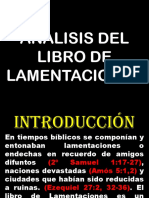 El Libro de Lamentaciones